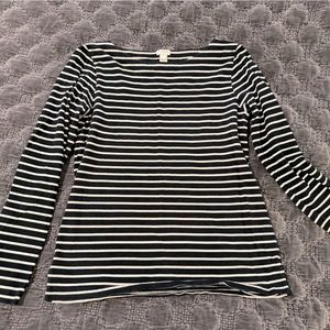 J Crew Stripped Knit Shirt